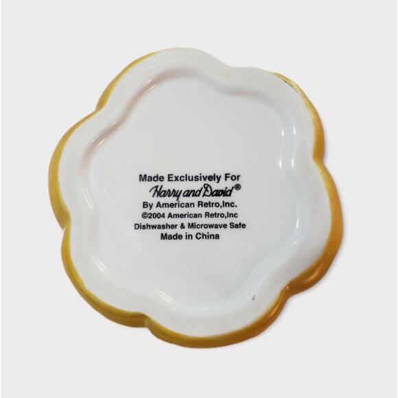 Harry And David Yellow Bell Pepper Canister 7" Jar Holds 1 Quart (4 Cups) - Picture 6 of 8